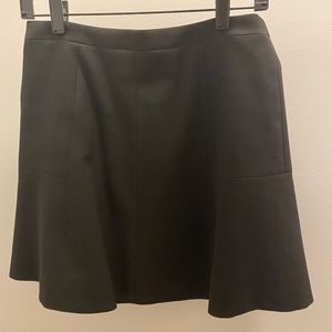 Jcrew Black Flair Skirt